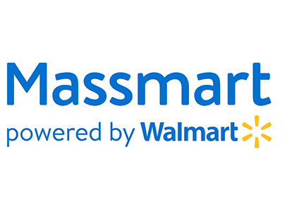 Massmart powered by Walmart logo Massmart powered by Walmart logo