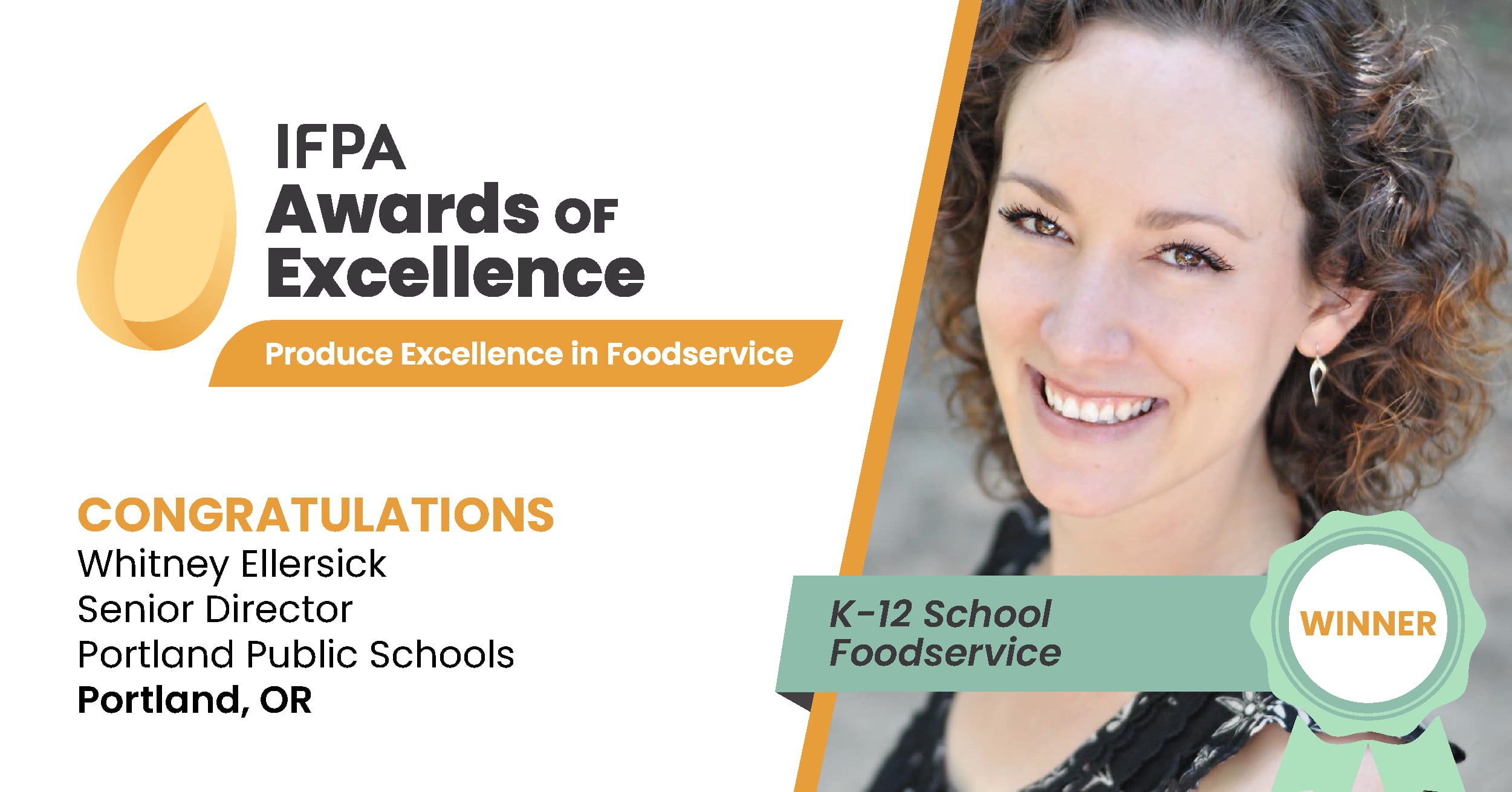 IFPA Awards of Excellence Winner - Whitney Ellersick