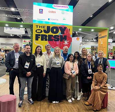 Career Pathways Program students and mentors at Hort Connections 2024