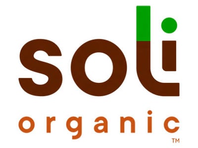 Soli organic logo Soli organic logo