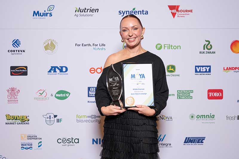 Perfection Fresh Group marketing manager Kristie Emerson is named Seeka Marketer of the Year