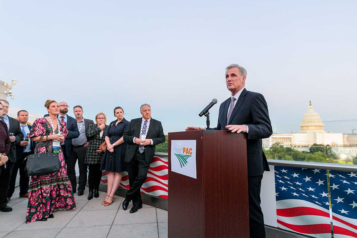 IFPA 2022 Washington Conference PAC Event with Congressman Kevin McCarthy speaking