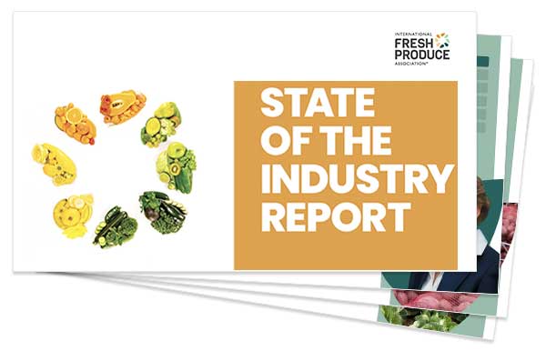 The IFPA seed logo with each seed being a different commodity. To the right in bold lettering 
