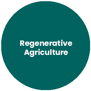 Circle with the words Regenerative Agriculture in the center