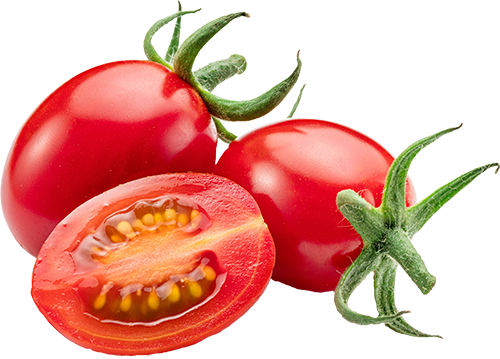 Isolated grape tomatoes Isolated grape tomatoes